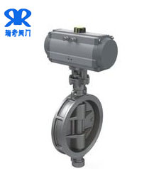 硬密封對夾氣動<a href='http://www.lovehome51.cn/Product/diefa/' target='_blank'>蝶閥</a>
